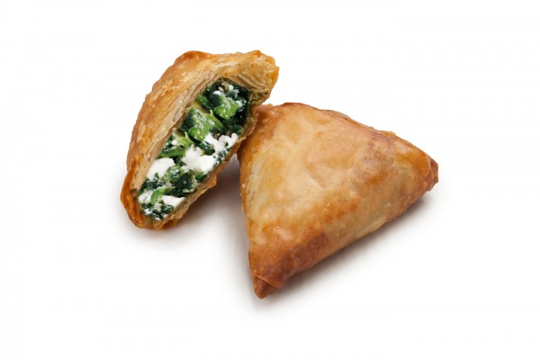 00-12-74 ΧΩΡΙΑΤΙΚΑ ΤΡΙΓΩΝΑΚΙΑ ME ΣΠΑΝΑΚΙ & ΦΕΤΑ 50g