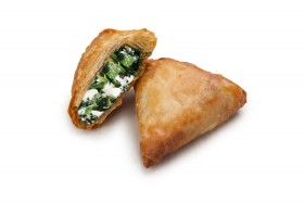 00-12-74 ΧΩΡΙΑΤΙΚΑ ΤΡΙΓΩΝΑΚΙΑ ME ΣΠΑΝΑΚΙ & ΦΕΤΑ 50g